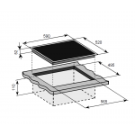 Baumatic BCP601 60厘米黑魂系列嵌入式電陶爐