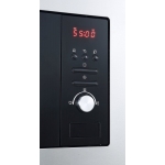 Baumatic BMG220X 20公升嵌入式燒烤微波爐：8個自動菜單，獨立燒烤功能，兒童安全鎖