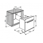 Baumatic BMO450BL 55公升 嵌入式電焗爐
