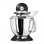 KitchenAid 5KSM175PSBBK 4.8公升 Artisan 抬頭式廚師機 (雙碗 & 雙攪拌槳) (鑄鐵黑)