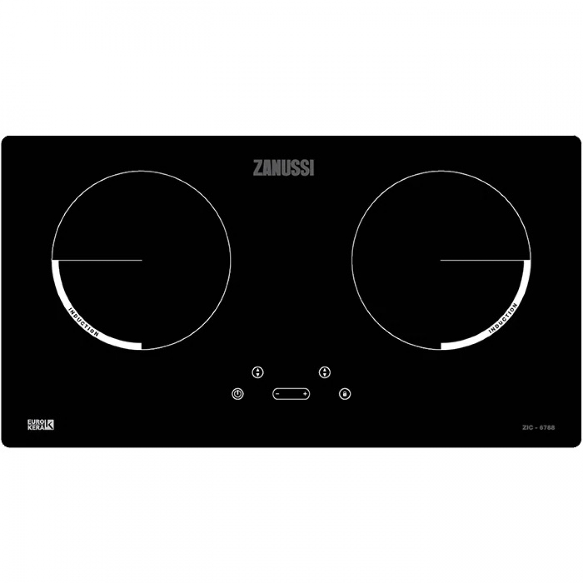 Zanussi 金章 ZIC-6788 65厘米 2800W 嵌入/座檯式雙頭電磁爐 Zanussi 金章 ZIC-6788 65厘米 2800W 嵌入/座檯式雙頭電磁爐