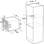 Gorenje 歌爾 BCM547ST 50公升 嵌入式微波焗爐