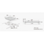 German Pool 德國寶 GP12-1-LG 30厘米 嵌入式單頭石油氣煮食爐