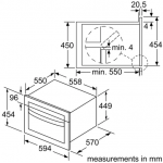 Siemens 西門子 CM585AMS0B 45cm IQ500嵌入式微波焗爐