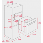 Teka 德格 I-OVEN 71公升 嵌入式電焗爐 - TFT觸控，50個預設食譜，HydroClean™清潔