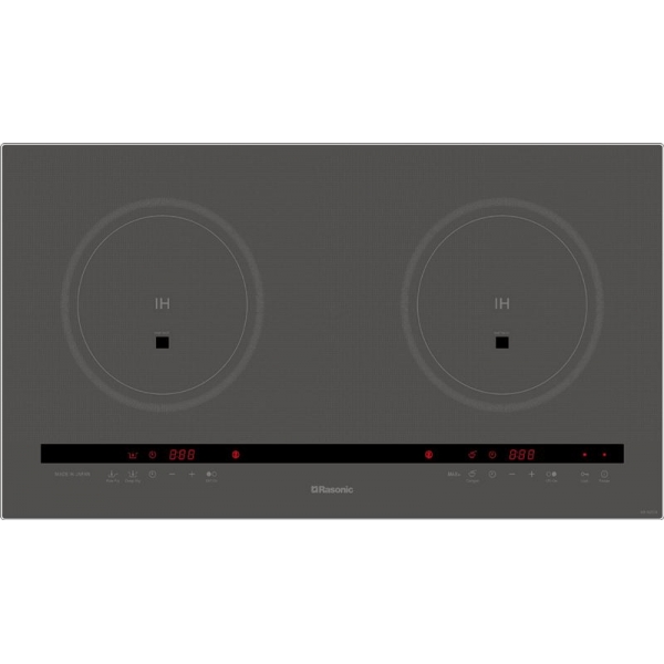 Rasonic 樂信 KR-R227E 2800W 嵌入式雙頭電磁爐 (日本製造) - 光火力感應，精準控溫