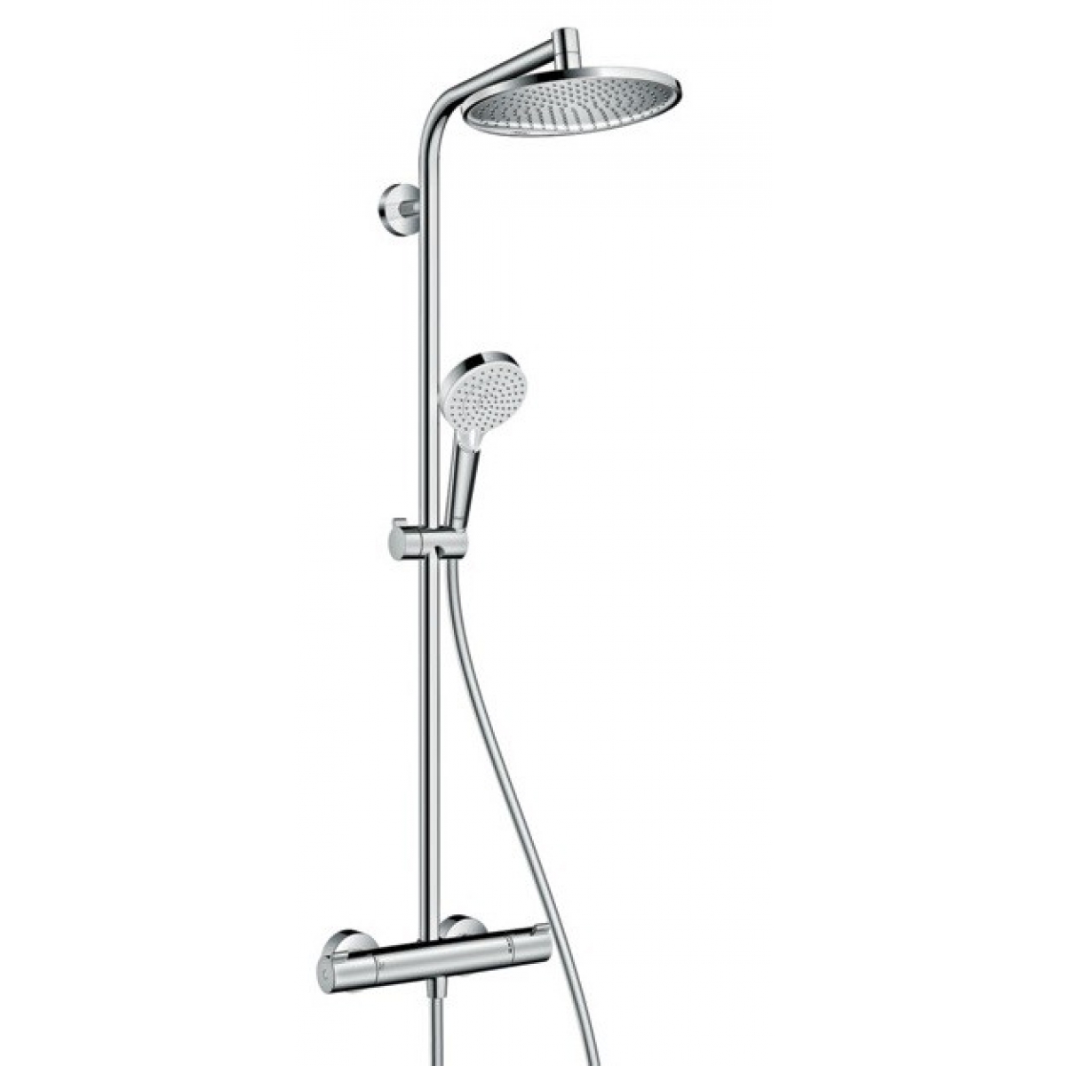 Hansgrohe 27267000 Crometta S恆溫雨淋花灑套裝 (鍍鉻)