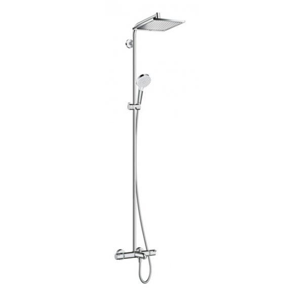 Hansgrohe 27298000 Crometta E恆溫雨淋花灑套裝 (鍍鉻)