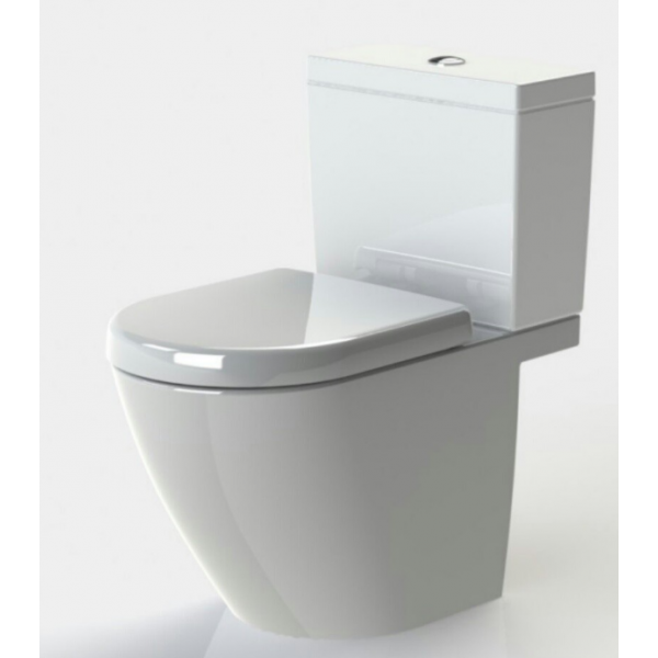 TOTO CW766PB 高咀分體座廁 (不含風琴喉)