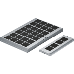 Gaggenau AA250112 2 regenerable activated charcoal filter