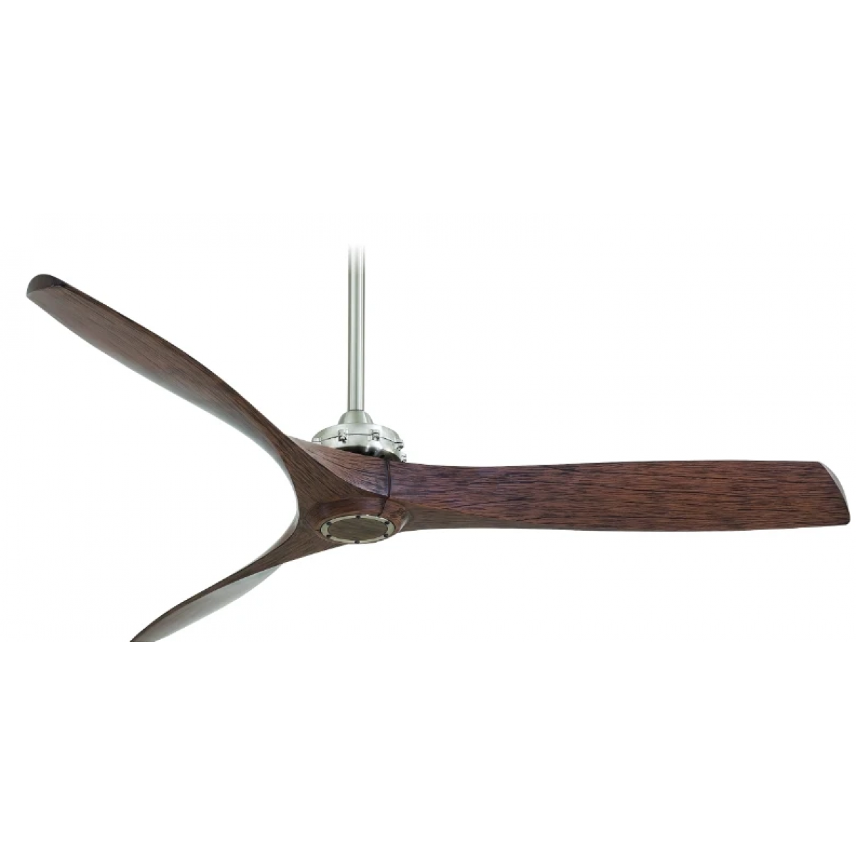 Minka Aire Aviation 60吋 天花吊扇 (亮銀色+楓褐木色)