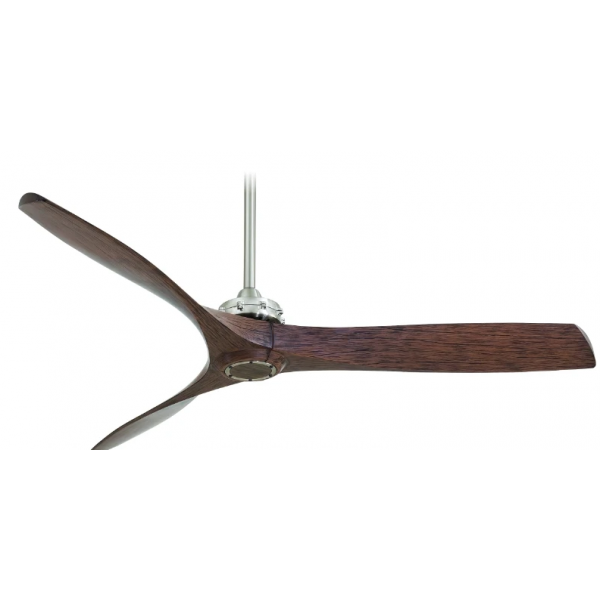 Minka Aire Aviation 60吋 天花吊扇 (亮銀色+楓褐木色)