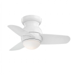 Minka Aire Space Saver 26” Ceiling Fan (White)
