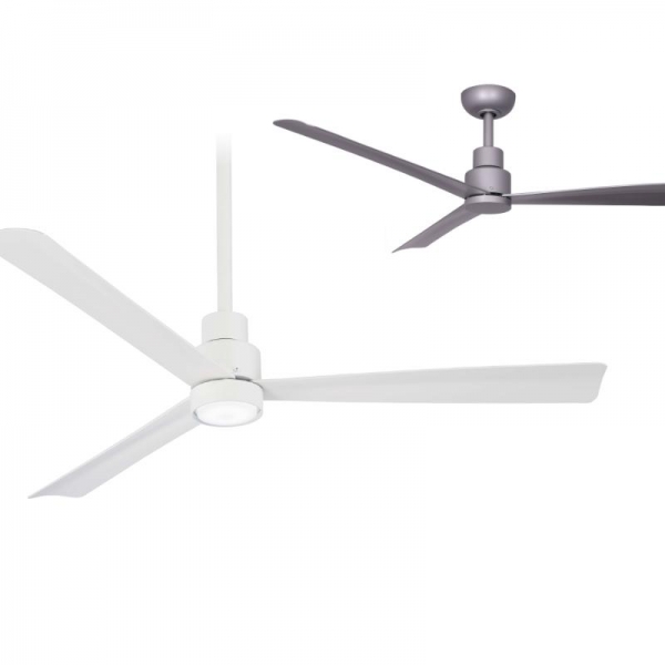 Minka Aire Simple 44吋天花吊扇 (白色) - IP44防水、DC馬達、6種速度