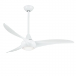 Minka Aire Light Wave 52" Ceiling Fan (White)