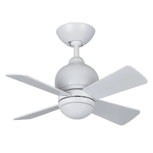 Iconic MICRO 24吋天花吊扇 (啞白色+白色) - 遙控操作、夏季/冬季模式