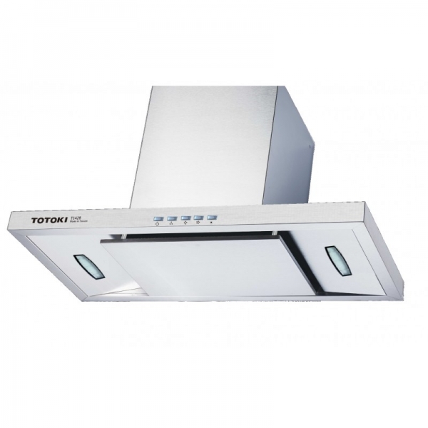 TOTOKI 東崎 T1428 70cm 煙囪式抽油煙機 - 1050m³/h排風 智能電熱除油