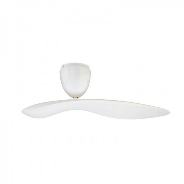 Iconic SYCAMORE 54吋天花吊扇 (啞白色) - 梧桐樹莢設計、牆壁開關、3種速度