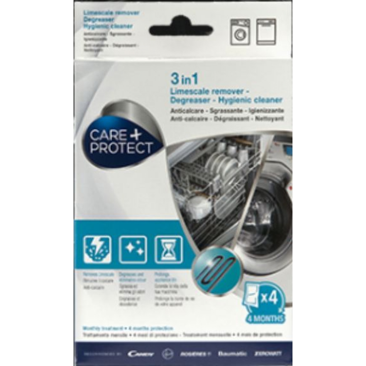 Candy 金鼎 CDP1004 三合一除垢劑除油劑衛生清潔劑（4袋）