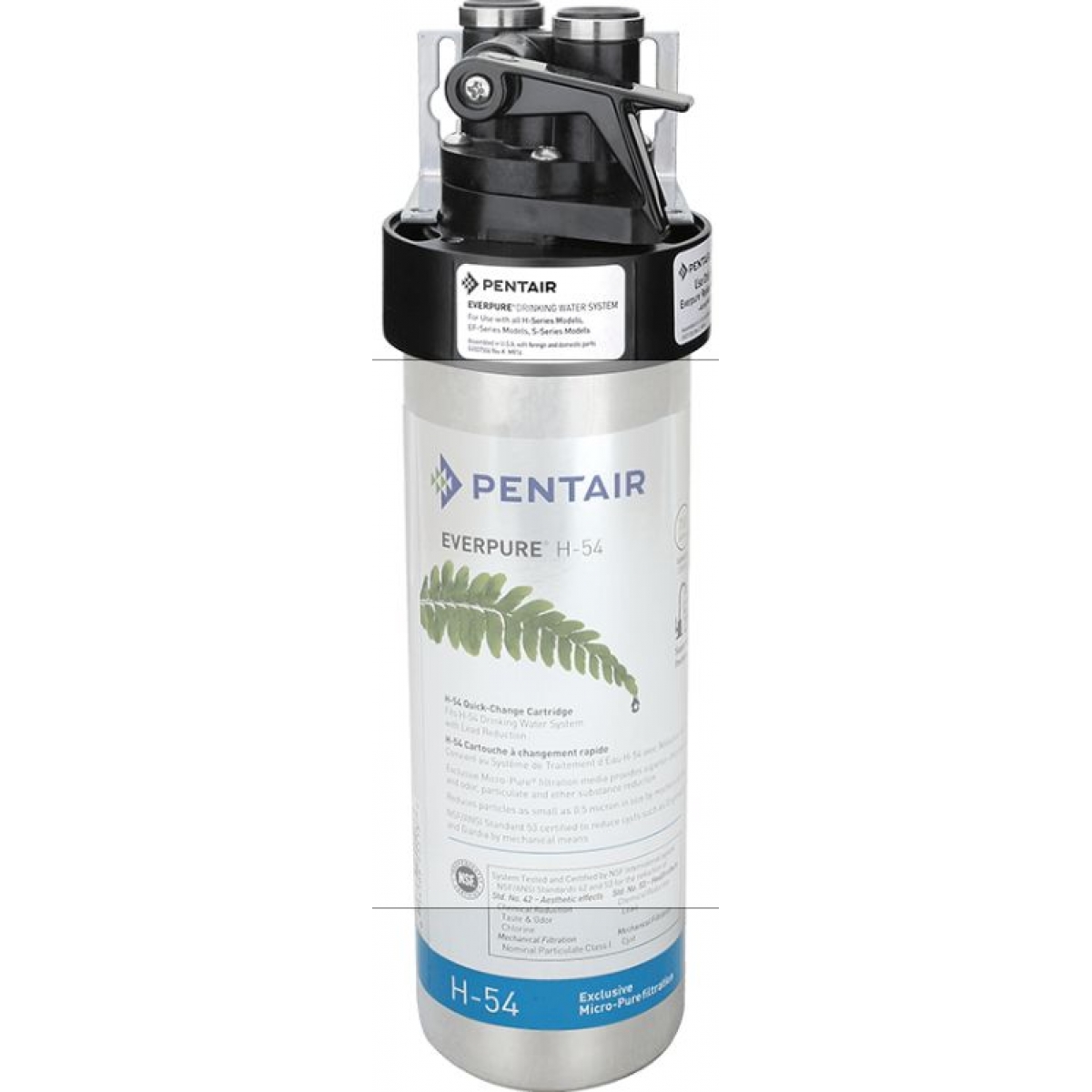 Everpure 愛惠浦 H-54 濾水器 - 6倍除鉛 微米過濾 NSF認證