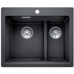 Blanco 521689 Pleon 6 Split 雙槽昇盤 (瀝青色 Anthracite)