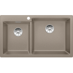 Blanco 523064 Pleon 9 雙盆昇盤 (巧克力色 Tartufo)