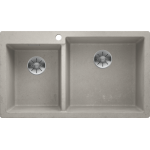 Blanco 525310 Pleon 9 雙盆昇盤 (混凝土色 Concrete-style)