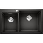 Blanco 525958 Pleon 9 雙盆昇盤 (黑色 Black)