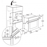 Electrolux 伊萊克斯 EOC5651CAX 74公升 自動清洗 嵌入式電焗爐