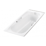 Kohler K-17502H-GR-0+K-8599T-CP MELANIE 1.5米 鑄鐵浴缸 (含扶手孔)