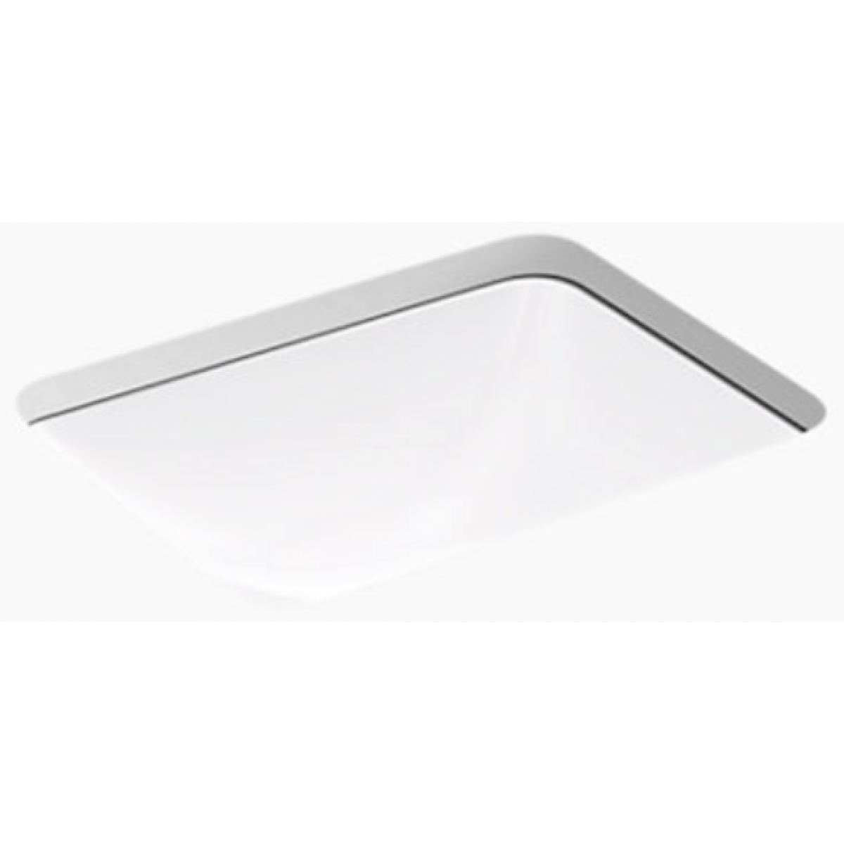 Kohler K-20412T-0 CAXTON 17吋 長方形檯下式面盆 - 經典設計，寬敞實用