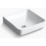 Kohler K-2661X-0 Forefront 方形檯上式面盆