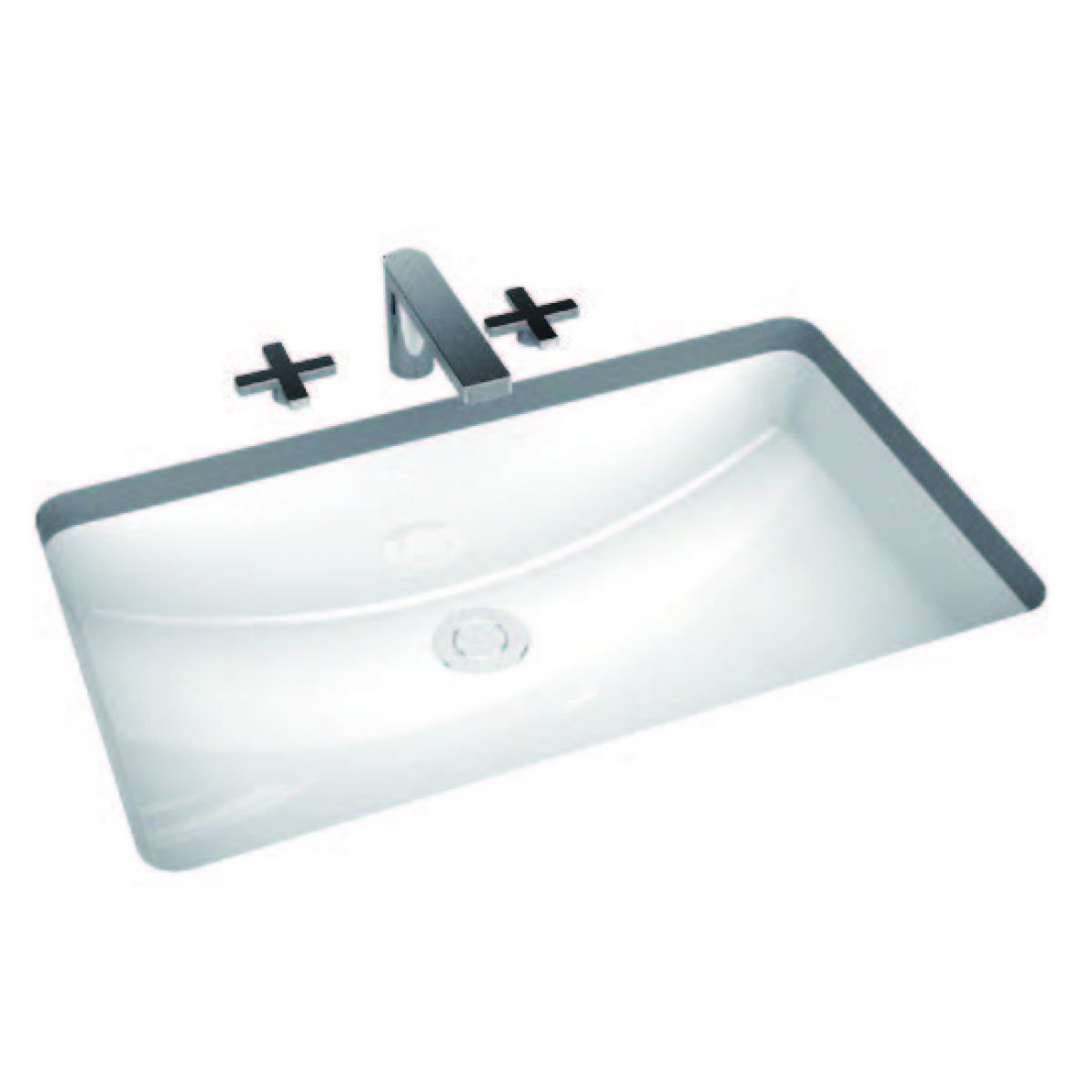 Kohler K-76509K-0 LADENA 24吋 檯下式面盆 - 釉面陶瓷，優雅簡約