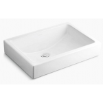 Kohler K-9220T-0 LADENA 21"長方形檯上式面盆