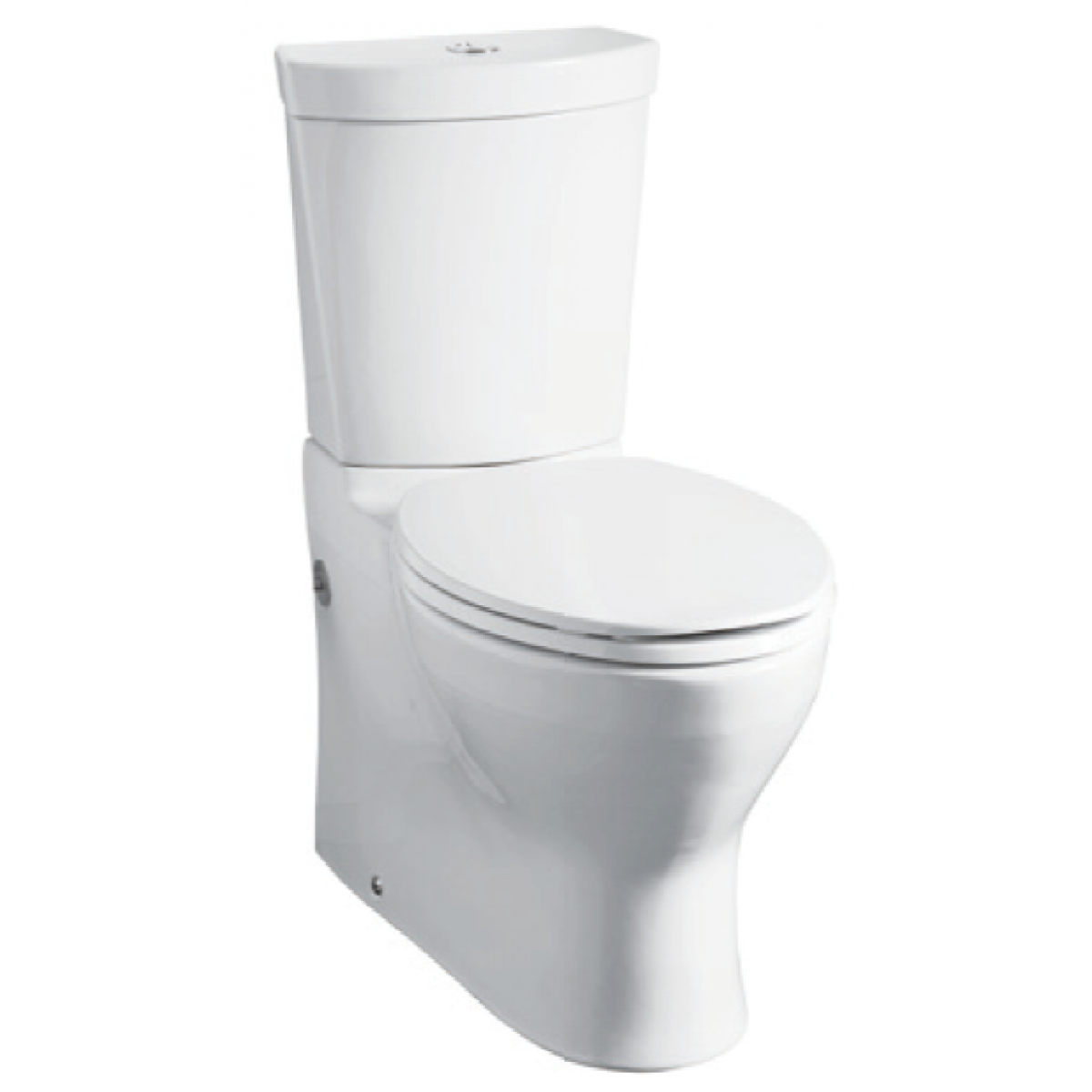 Kohler K-98830H-C-0 分體式座廁 (貼牆式) - 流線設計，隱藏排污管