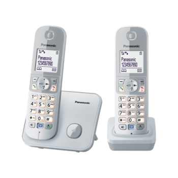 Panasonic KX-TG6812HK DECT Phone (Sliver)