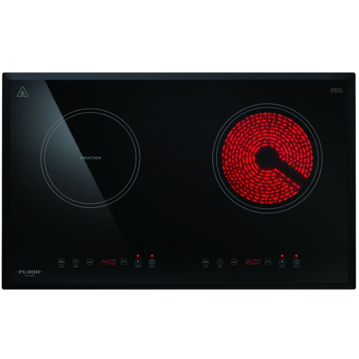 FUJIOH 富士皇 FH-IC6020 3200W雙頭電磁+電陶爐