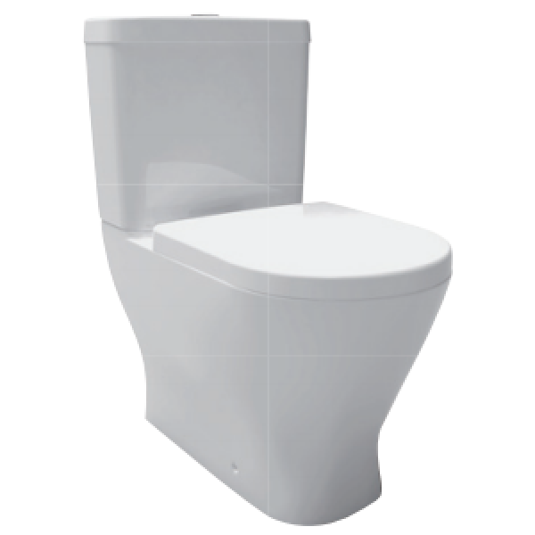 Kohler K-26058H-0 REACH UP 分體式靠牆座廁 - 雙噴嘴設計，節省空間