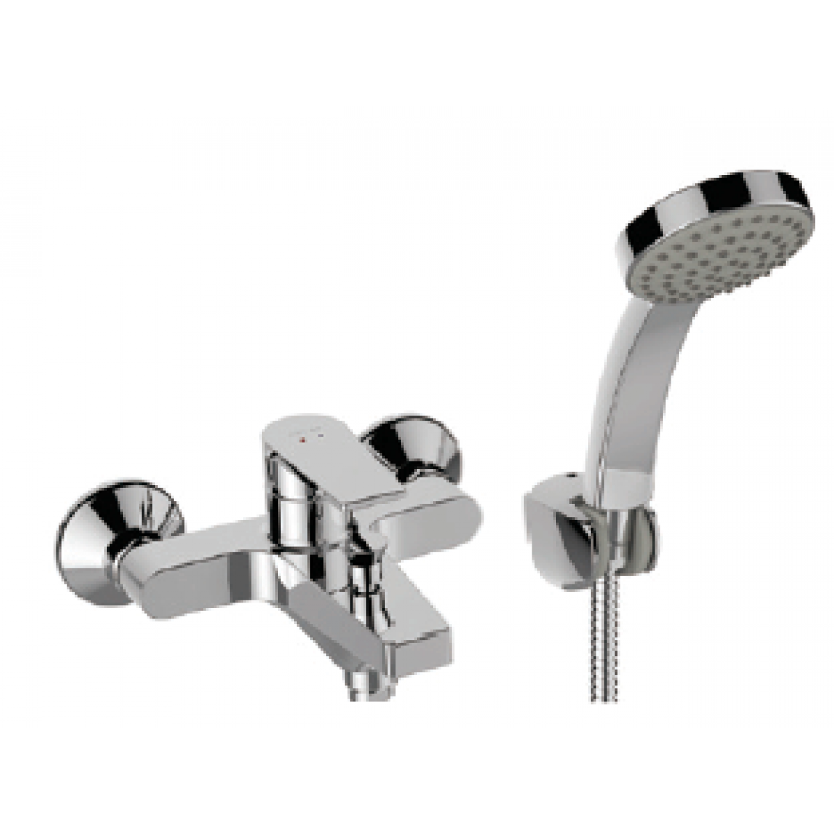 Kohler K-74036K-4-CP Taut™ 掛牆式浴缸龍頭 (拋光鍍鉻)