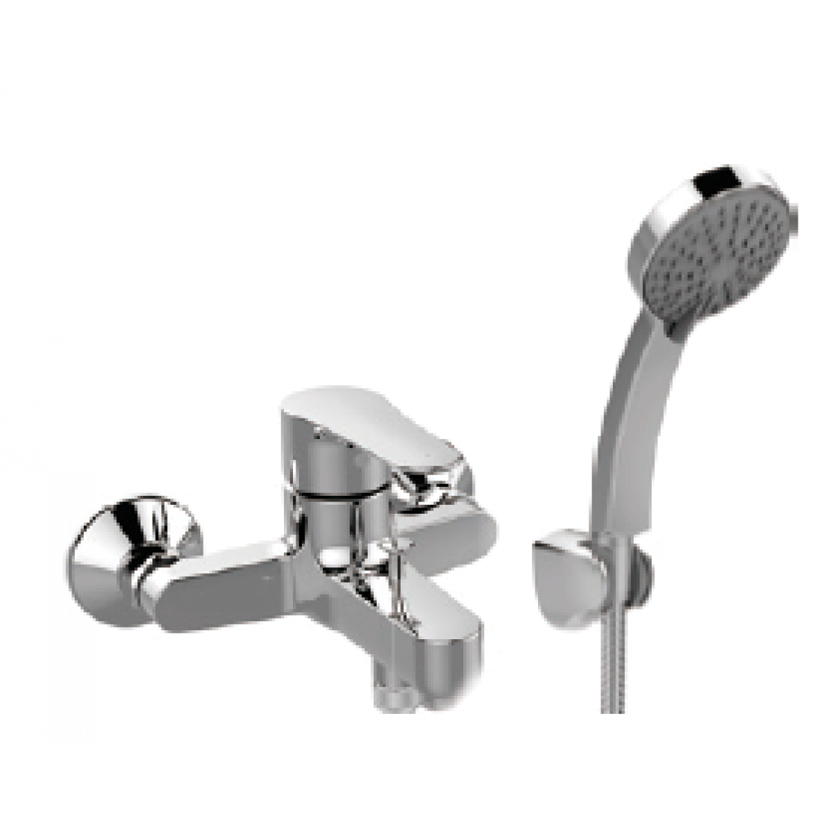 Kohler K-7686K-4-CP JULY 掛牆式浴缸龍頭