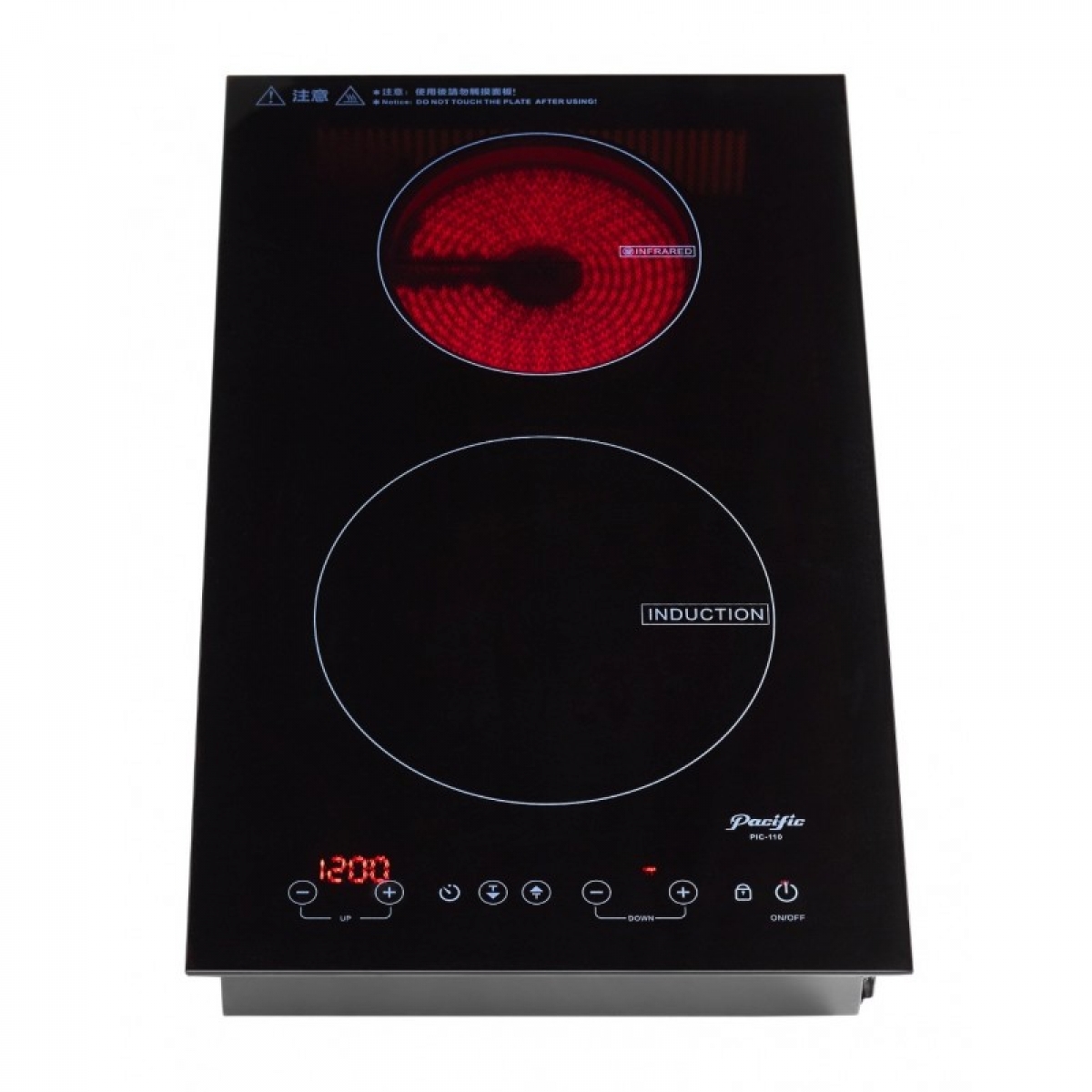 Pacific 太平洋 PIC-110 30厘米 雙頭電磁電陶爐
