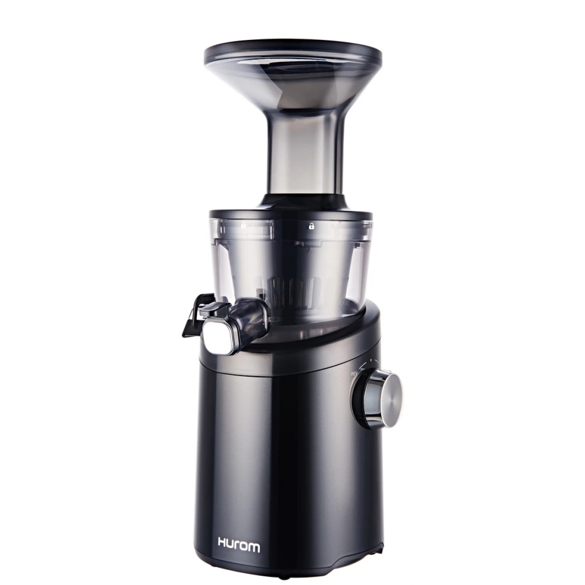 Hurom 惠人 H101-NBGA02 易潔慢磨榨汁機 (深寶藍)：43RPM慢磨技術，500ml容量，易清潔
