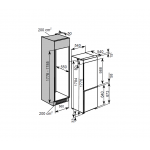 【展銷品】 Baumatic BRCIF7636 246公升 嵌入式雙門雪櫃 (可改門鉸)
