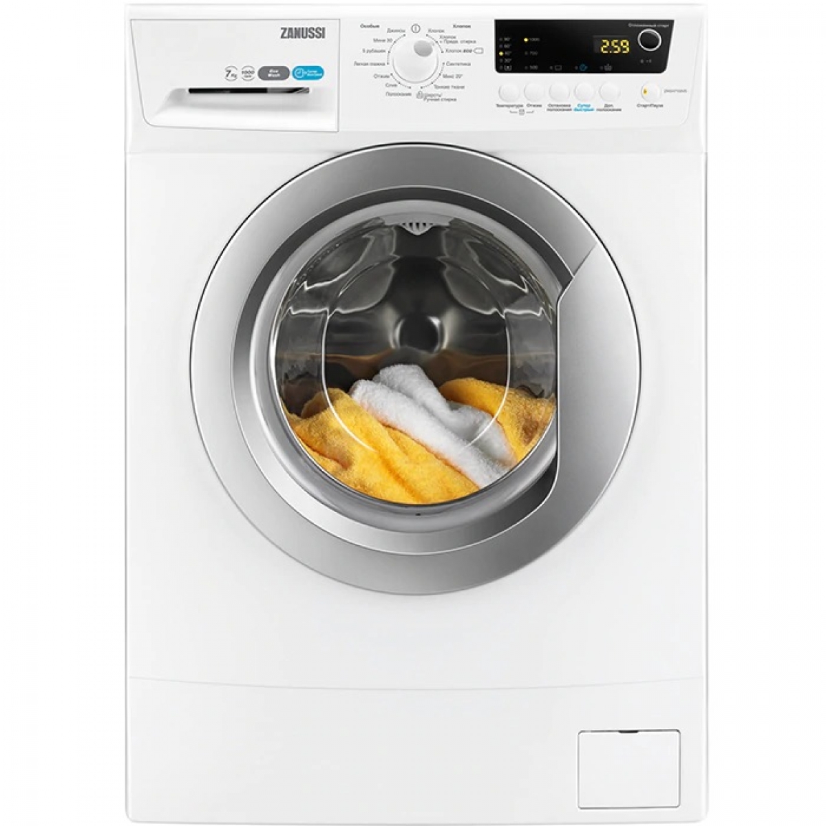 Zanussi 金章 ZWSH7100VS 7.0公斤 1000轉 纖薄型 前置式洗衣機