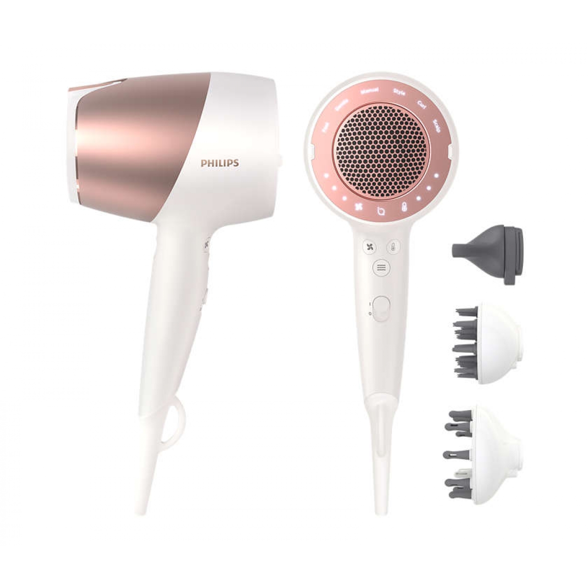 Philips 飛利浦 BHD827/03 SenseIQ 智能感溫負離子護髮風筒 (1800W)