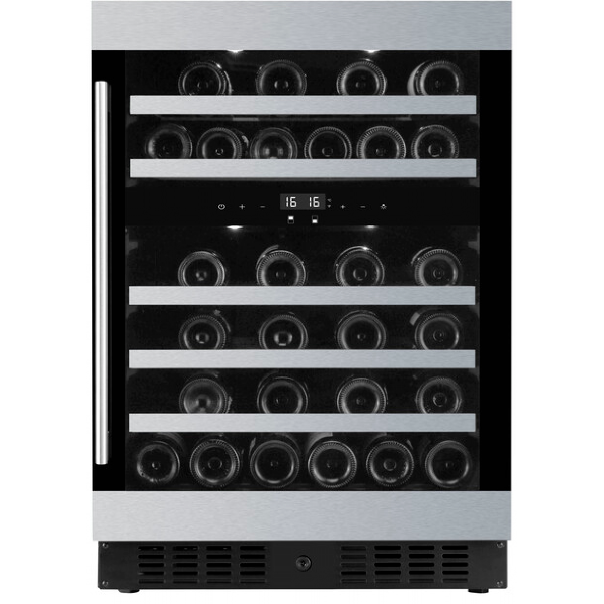 SUB-ZERO ICBDEU2450W 雙溫區嵌入式酒櫃 | 42瓶容量 UV玻璃門