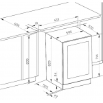 VINVAUTZ 名望 VZ43SDUG 雙溫區紅酒櫃 43瓶容量