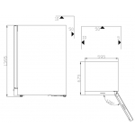 名望 VINVAUTZ VZ111SSFG 單溫區紅酒櫃｜111瓶容量｜5-18°C恆溫｜防紫外線玻璃門