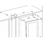 VINVAUTZ 名望 VZ140SDUG 雙溫區紅酒櫃：140瓶容量、防紫外線玻璃門、空氣循環系統