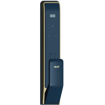 Acer AT310G 指紋識別/密碼/門卡 智能電子門鎖 (黑金)